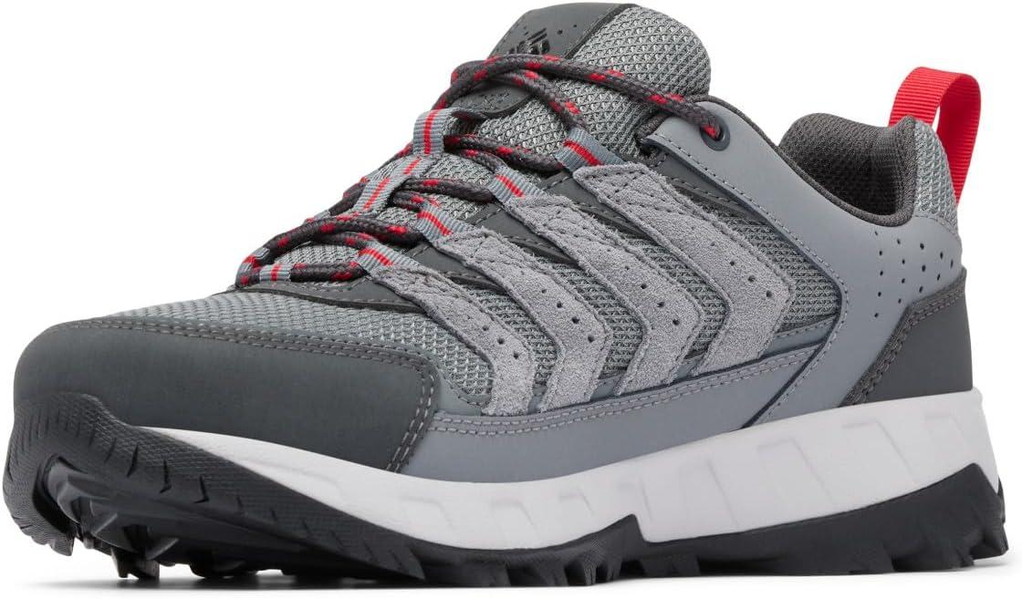 imageColumbia Mens Strata Trail LowTitanium Grey SteelMountain Red