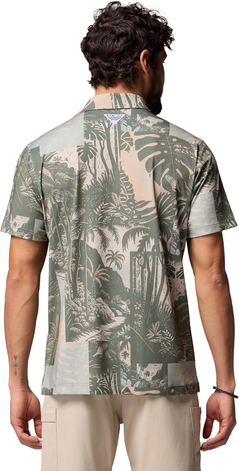 imageColumbia Mens Super Slack Tide II Stretch PoloCypress Tarpon Trek