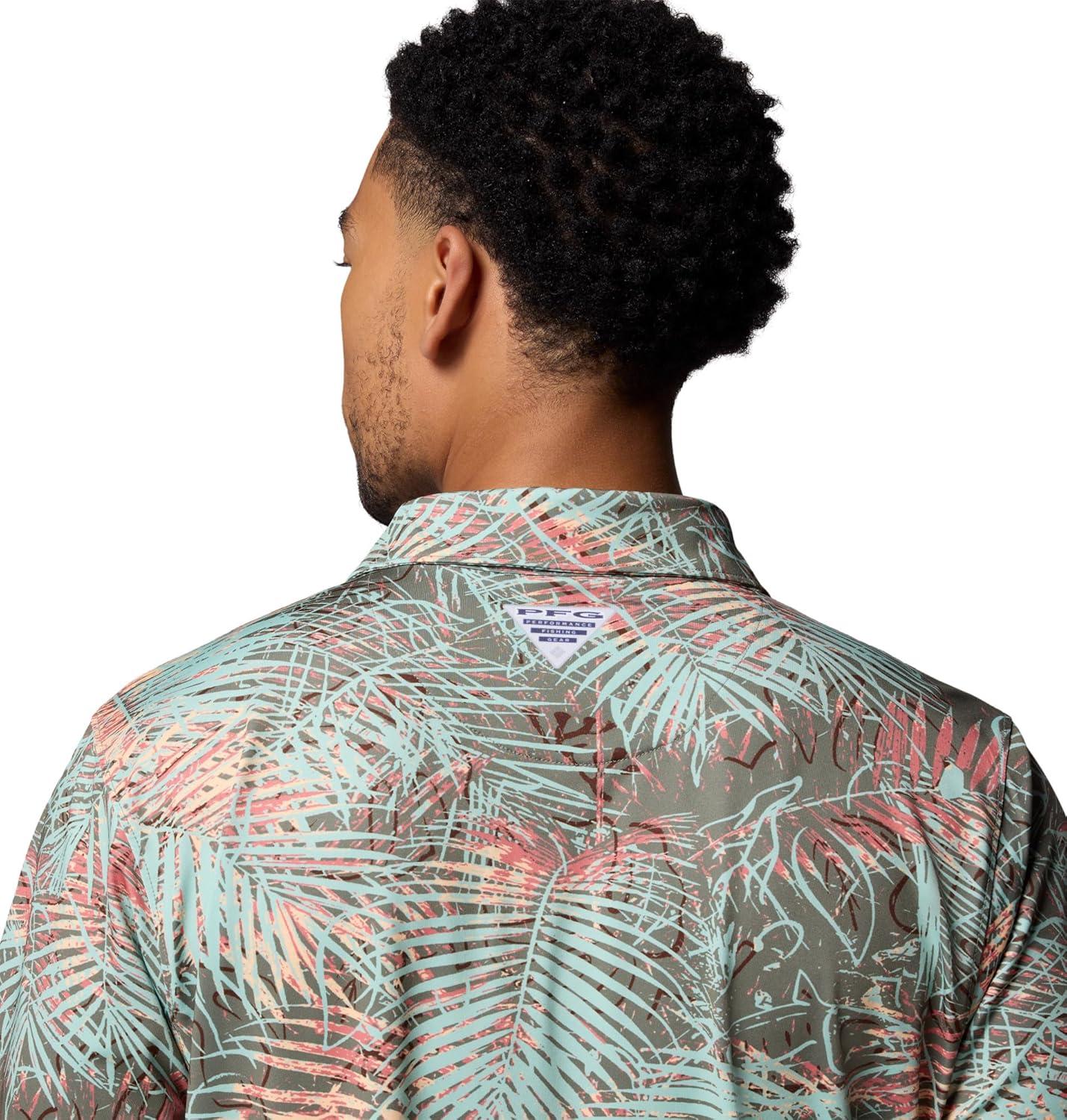imageColumbia Mens Super Slack Tide II Stretch PoloRosewood Hooked Up