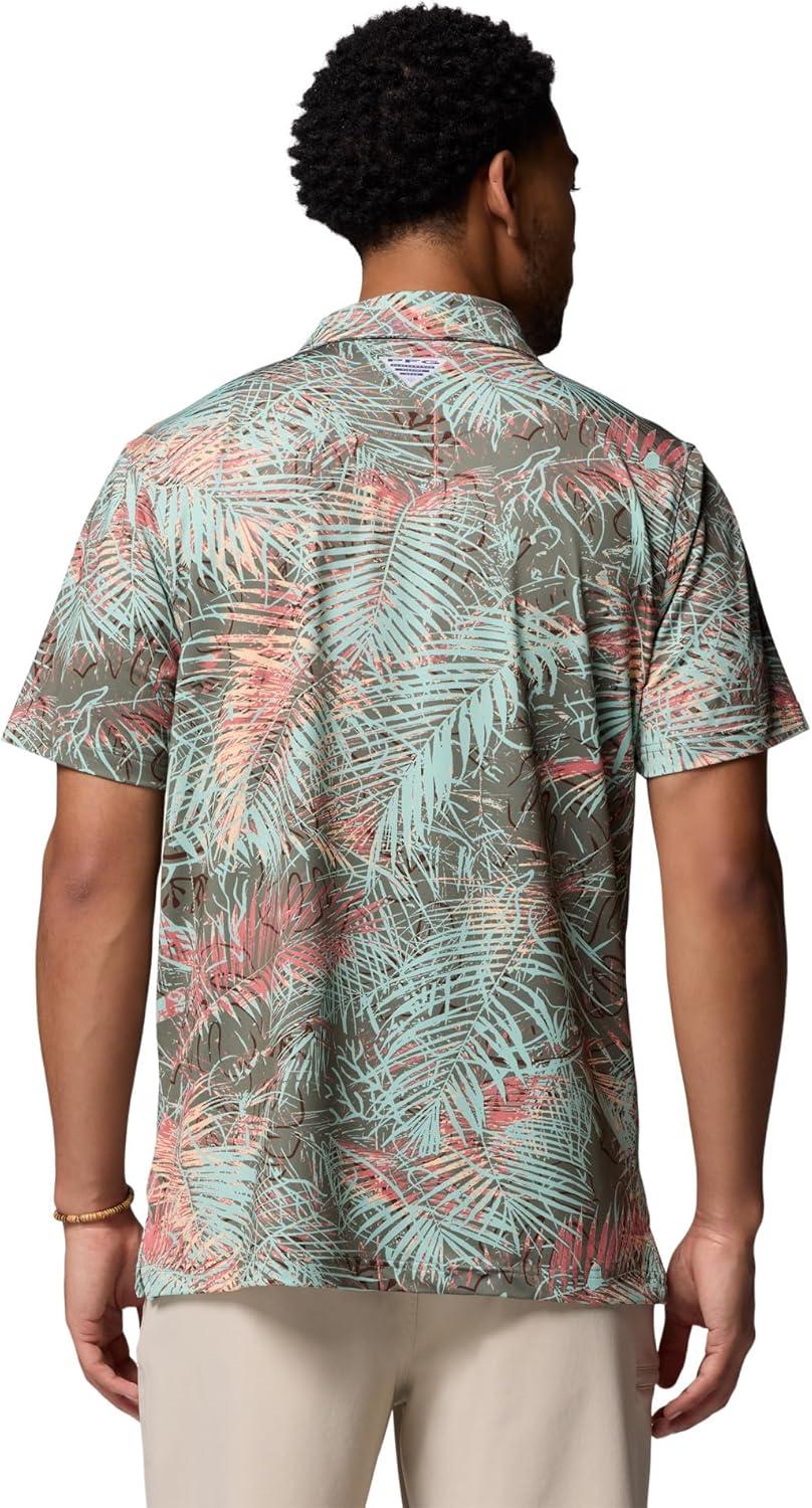 imageColumbia Mens Super Slack Tide II Stretch PoloRosewood Hooked Up