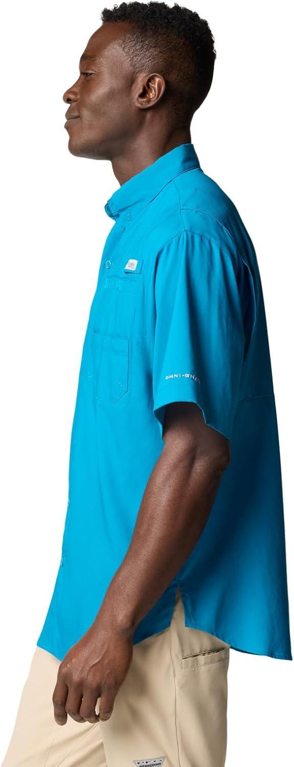 imageColumbia Mens Tamiami II Short Sleeve ShirtBlue Echo