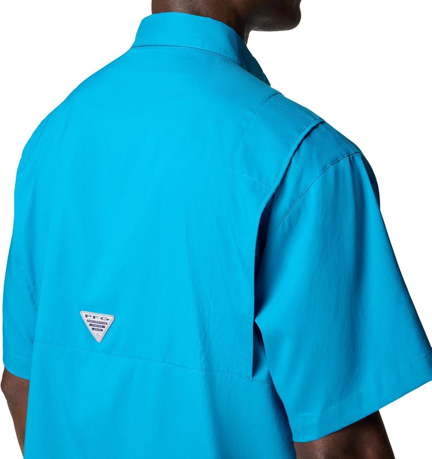 imageColumbia Mens Tamiami II Short Sleeve ShirtBlue Echo
