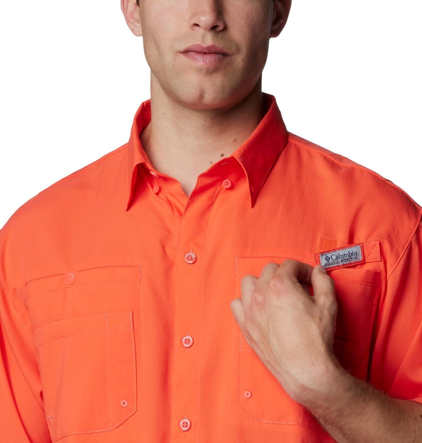 imageColumbia Mens Tamiami II Short Sleeve ShirtCorange