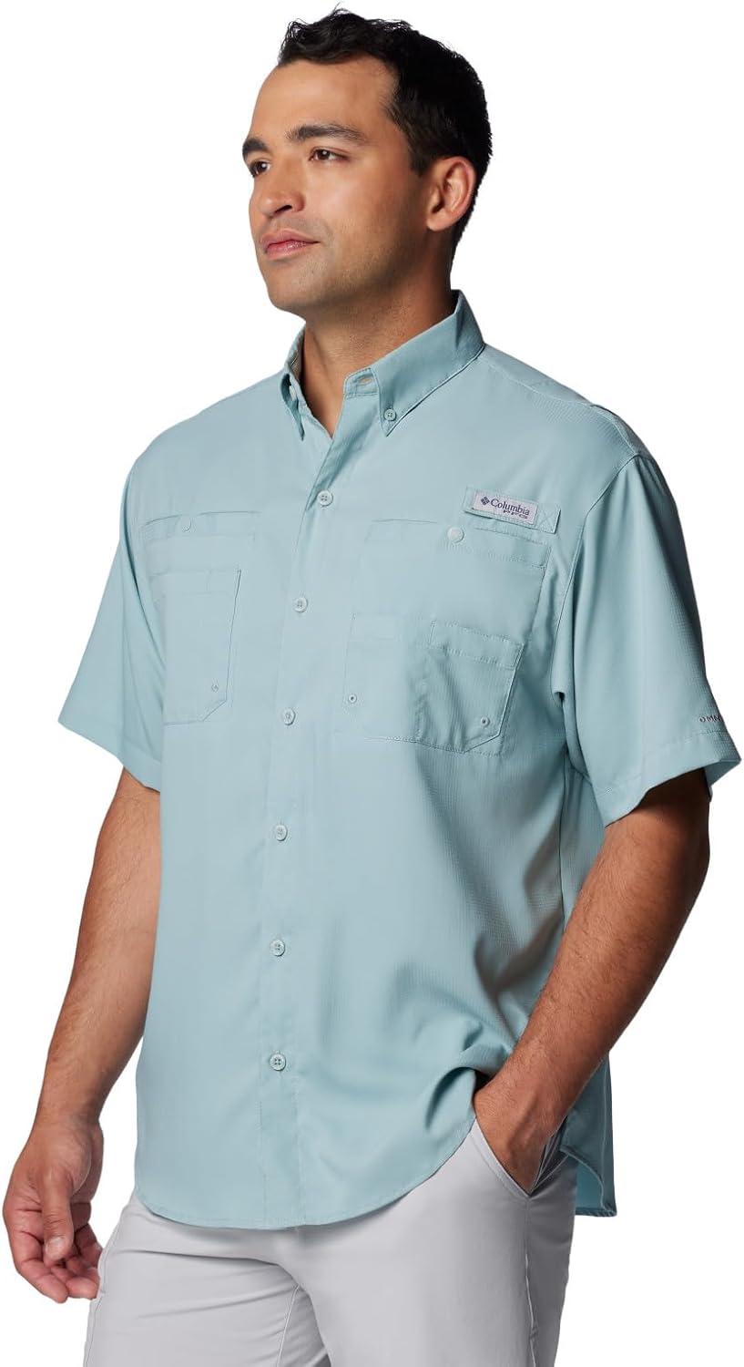 imageColumbia Mens Tamiami II Short Sleeve ShirtCrushed Blue