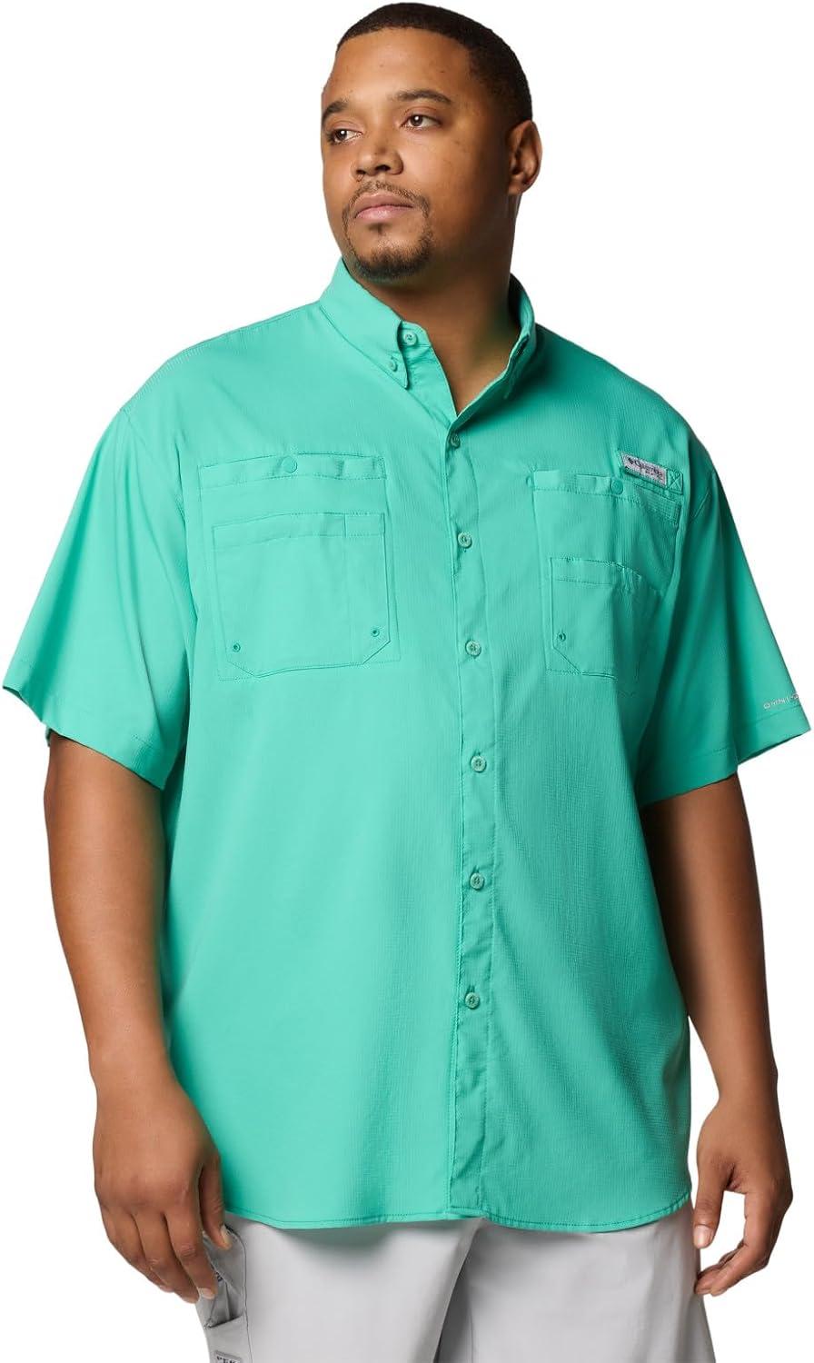 imageColumbia Mens Tamiami II Short Sleeve ShirtGlaze Green