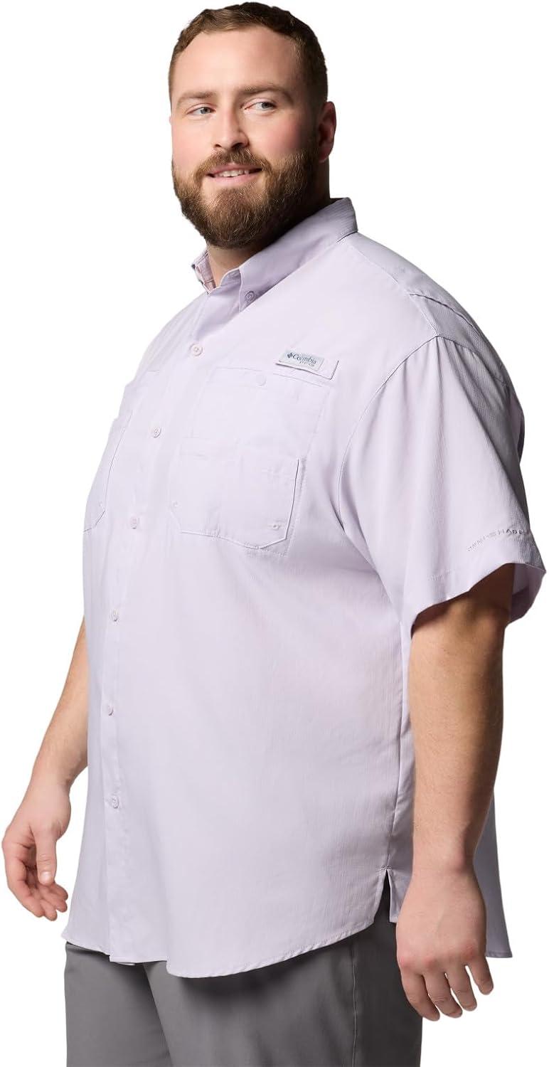 imageColumbia Mens Tamiami II Short Sleeve ShirtLavender Pearl