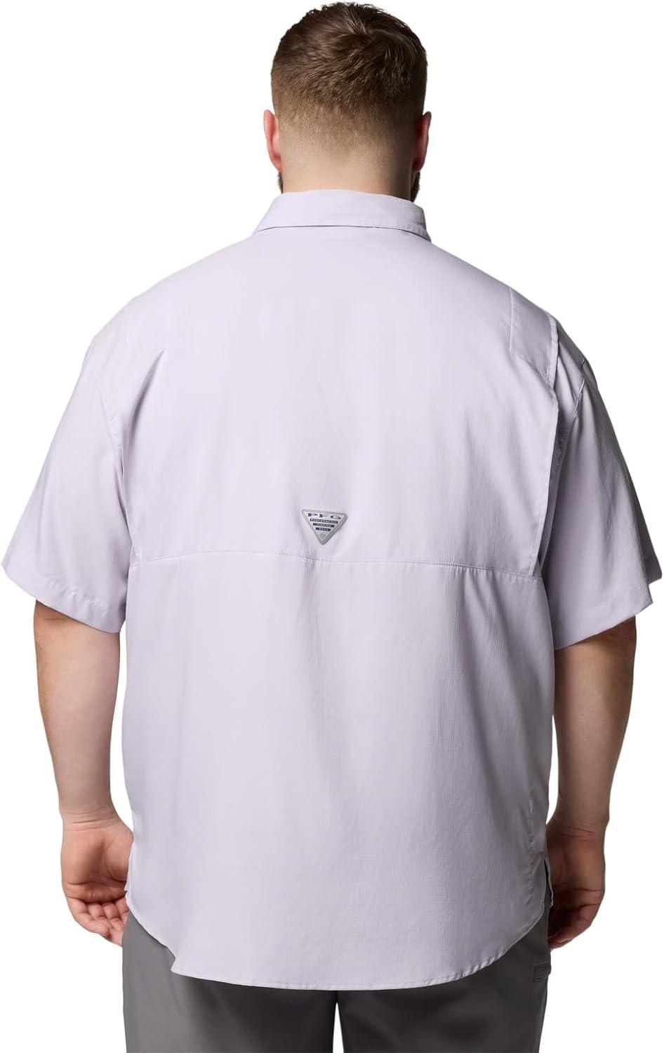 imageColumbia Mens Tamiami II Short Sleeve ShirtLavender Pearl