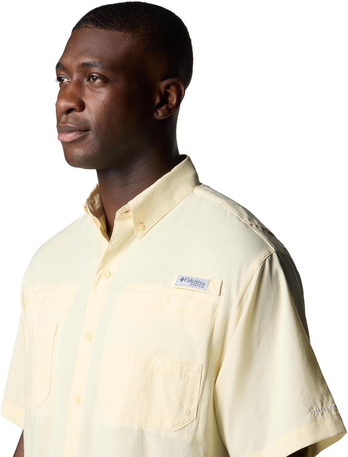 imageColumbia Mens Tamiami II Short Sleeve ShirtLemon Wash
