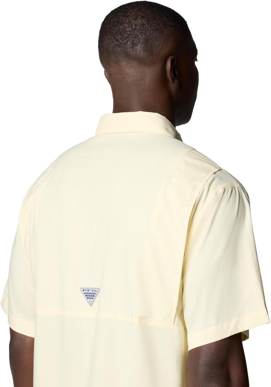 imageColumbia Mens Tamiami II Short Sleeve ShirtLemon Wash