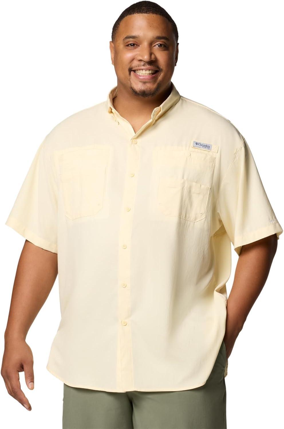 imageColumbia Mens Tamiami II Short Sleeve ShirtLemon Wash