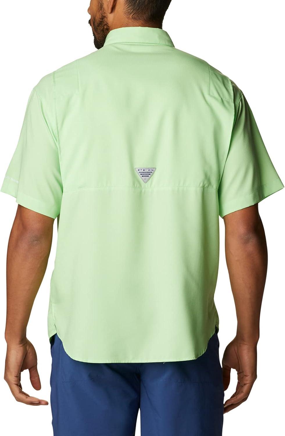 imageColumbia Mens Tamiami II Short Sleeve ShirtLime Glow
