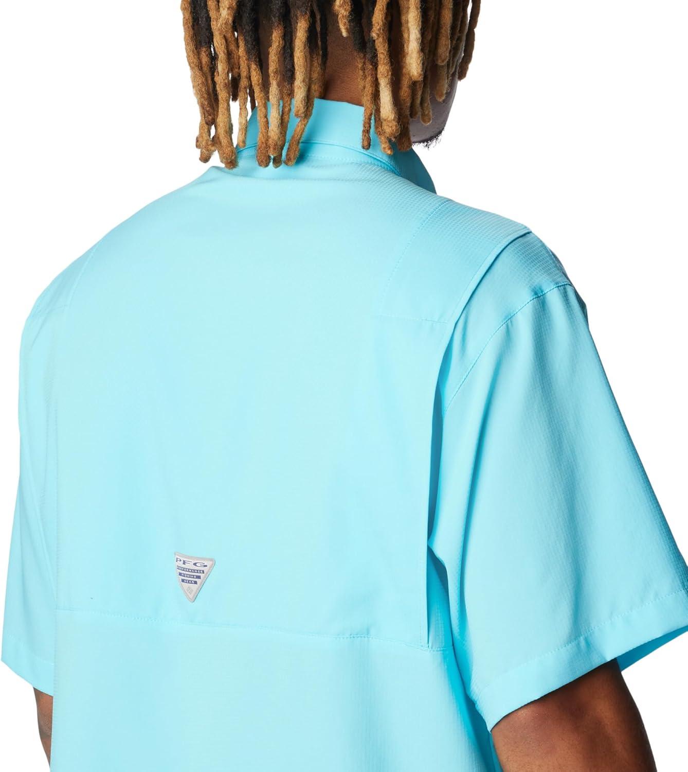 imageColumbia Mens Tamiami II Short Sleeve ShirtOpal Blue