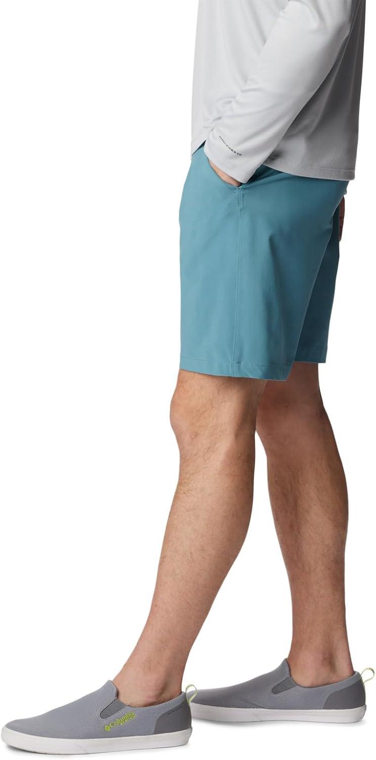 imageColumbia Mens Tamiami II Short Sleeve ShirtTranquil TealOrange Reef