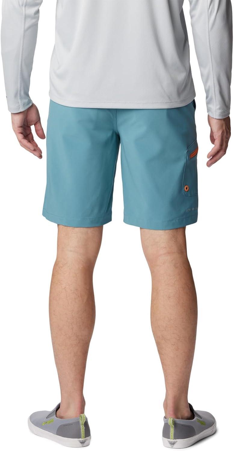 imageColumbia Mens Tamiami II Short Sleeve ShirtTranquil TealOrange Reef