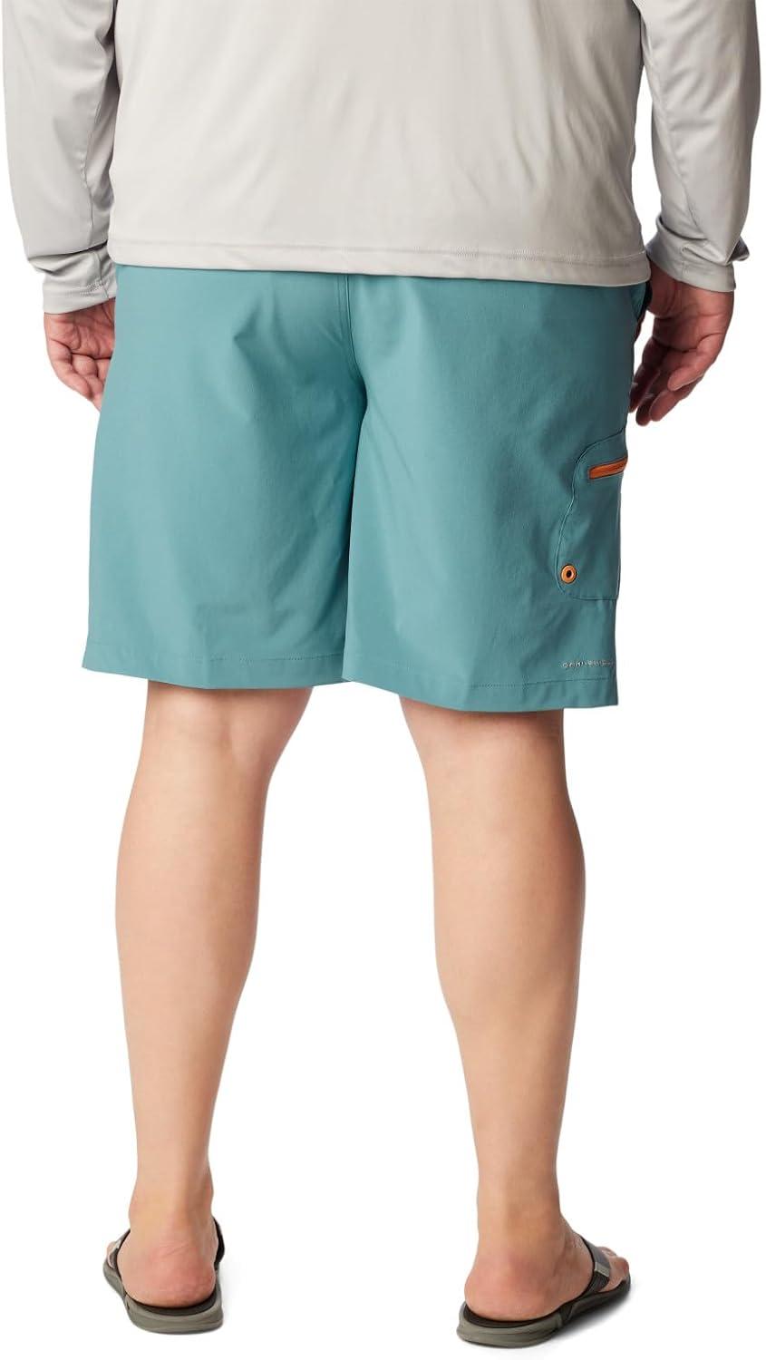 imageColumbia Mens Tamiami II Short Sleeve ShirtTranquil TealOrange Reef