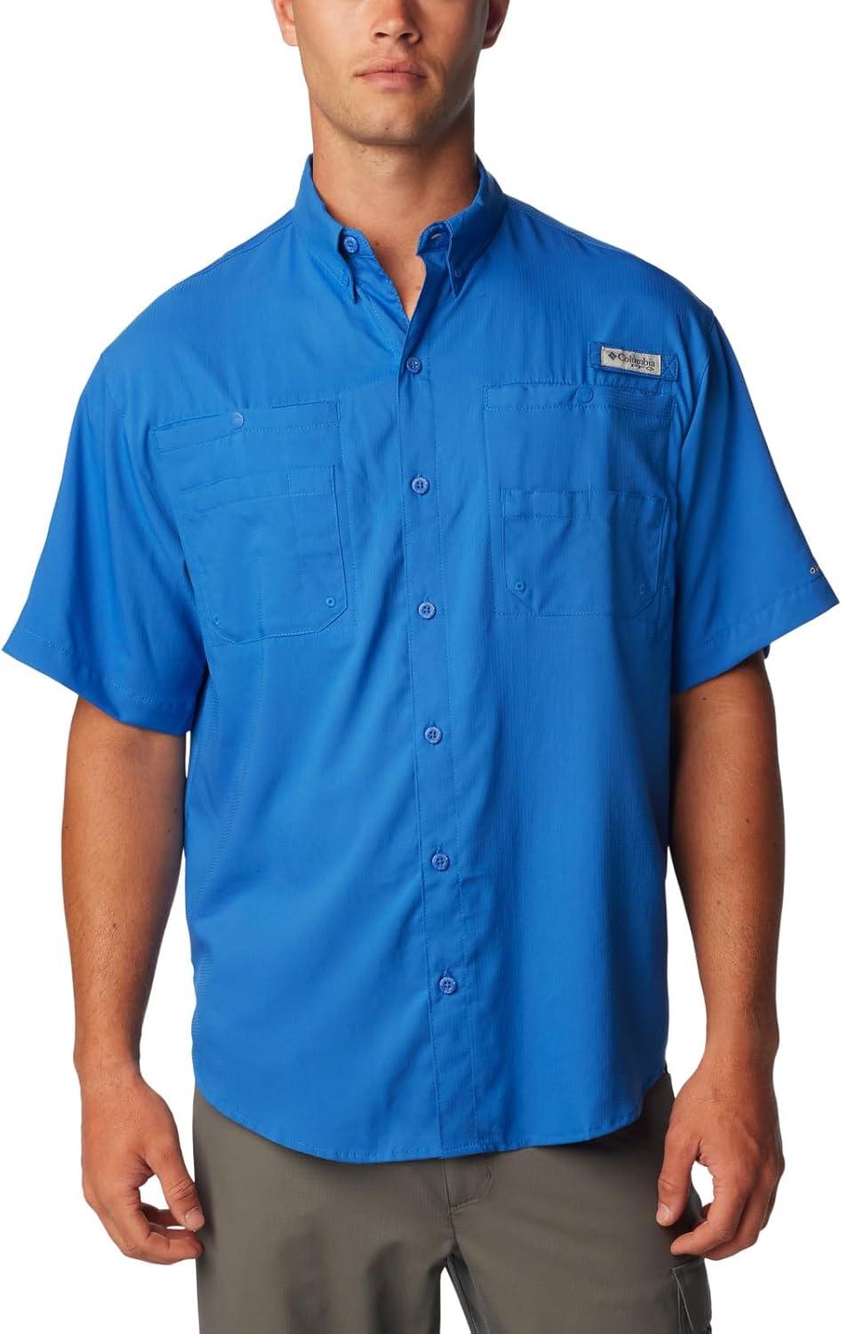 imageColumbia Mens Tamiami II Short Sleeve ShirtVivid Blue