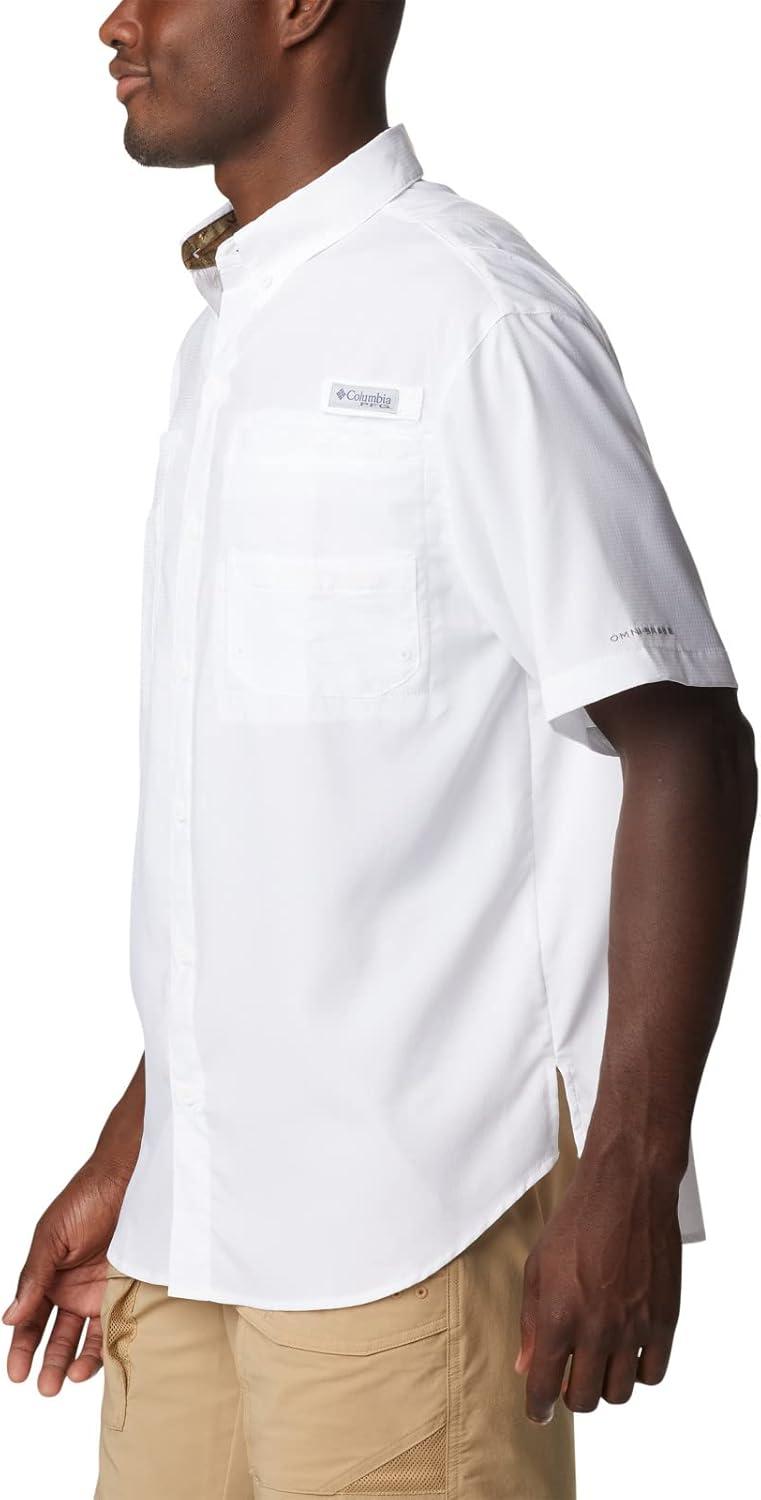 imageColumbia Mens Tamiami II Short Sleeve ShirtWhiteRealtree Edge