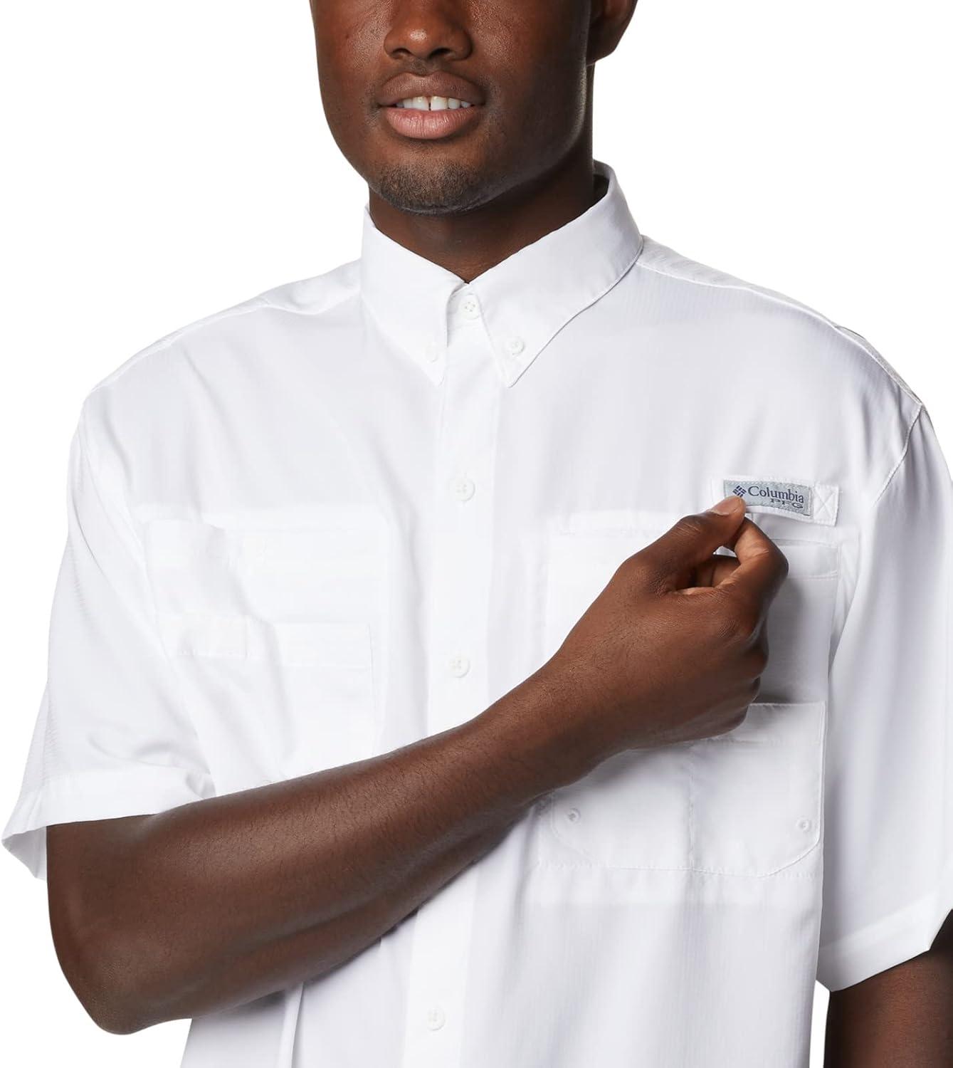 imageColumbia Mens Tamiami II Short Sleeve ShirtWhiteRealtree Edge