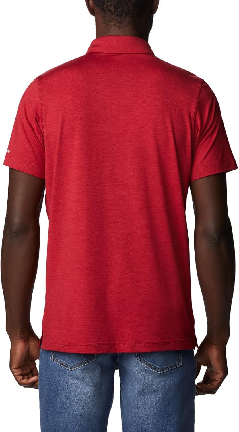 imageColumbia Mens Tech Trail PoloAla Red Velvet