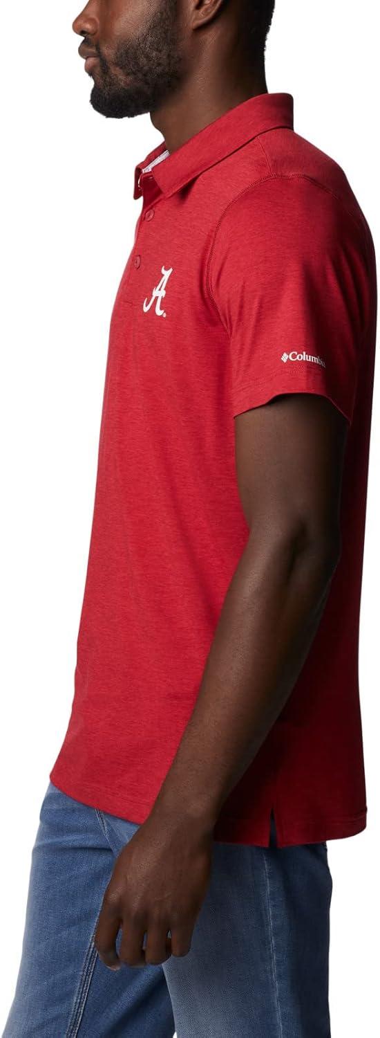 imageColumbia Mens Tech Trail PoloAla Red Velvet