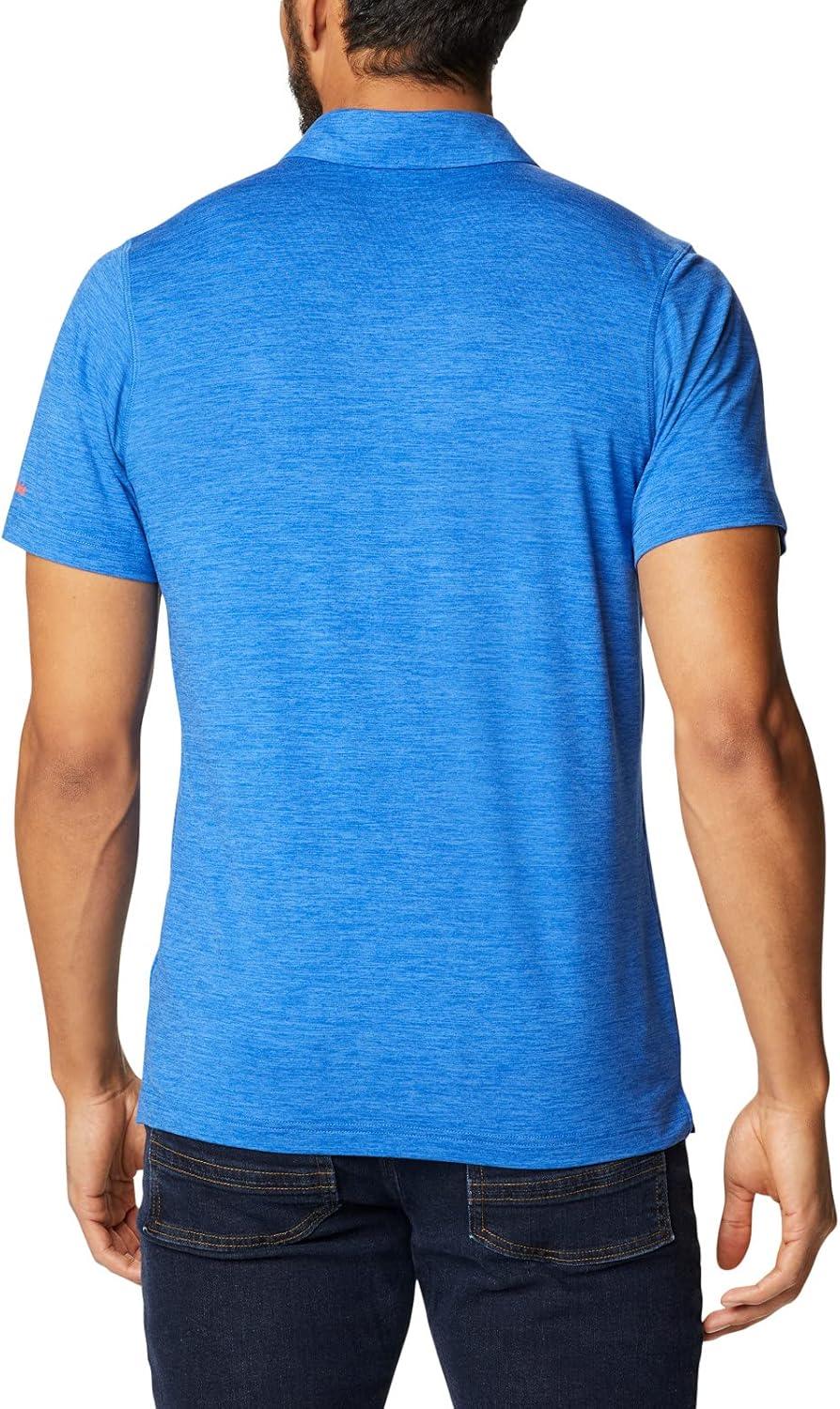 imageColumbia Mens Tech Trail PoloFla Azul