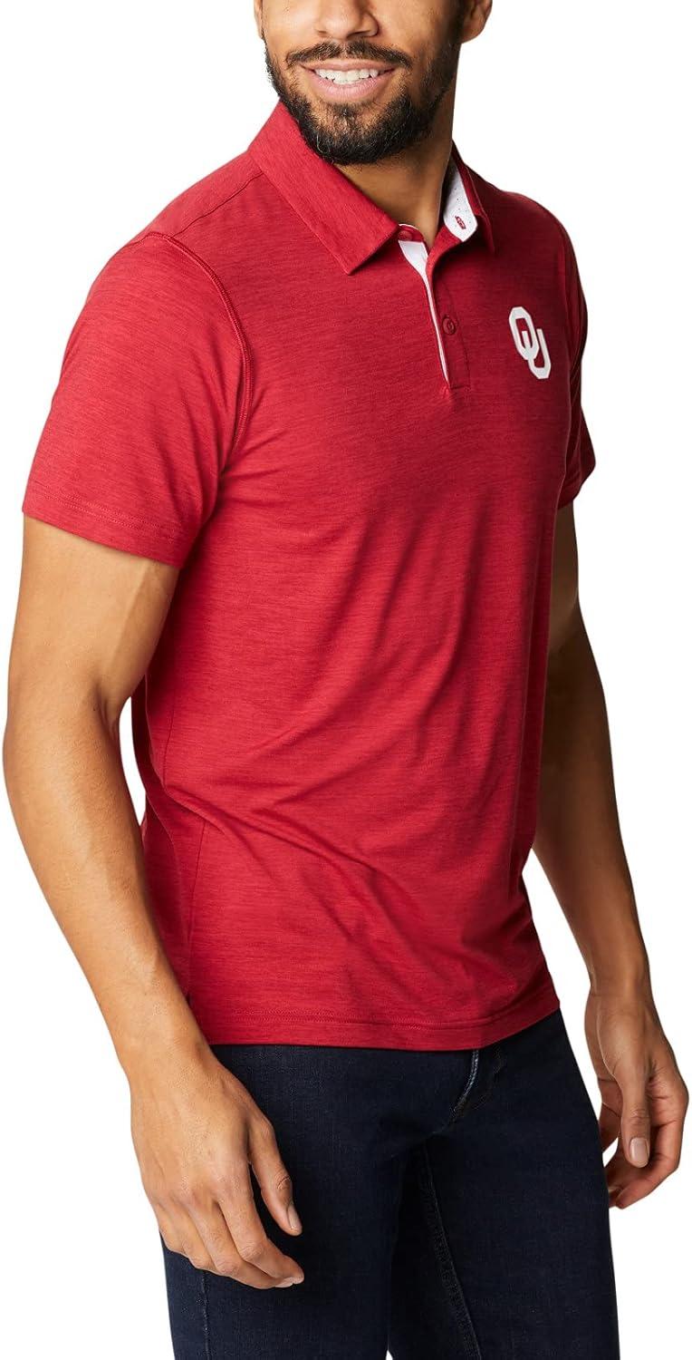 imageColumbia Mens Tech Trail PoloOk Red Velvet