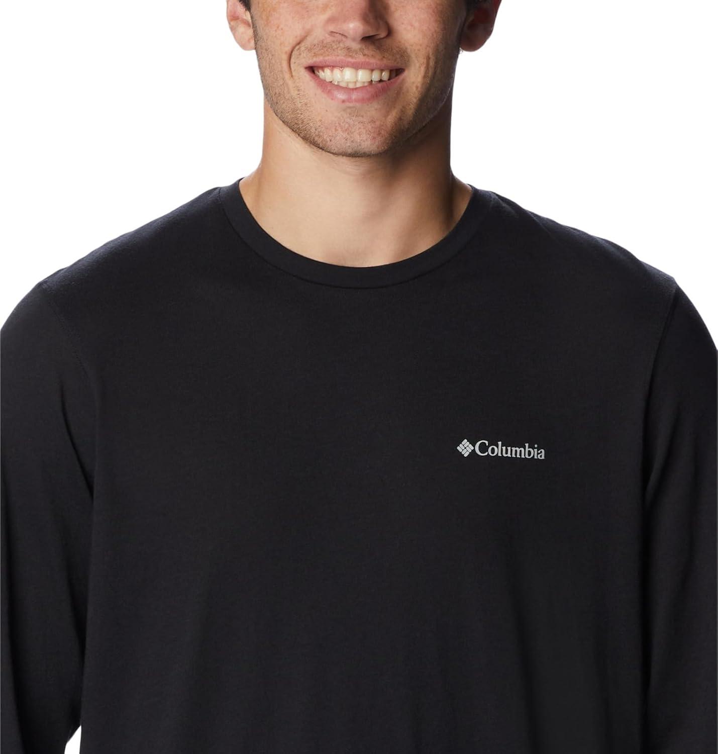 imageColumbia Mens Thistletown Hills Long Sleeve CrewBlack