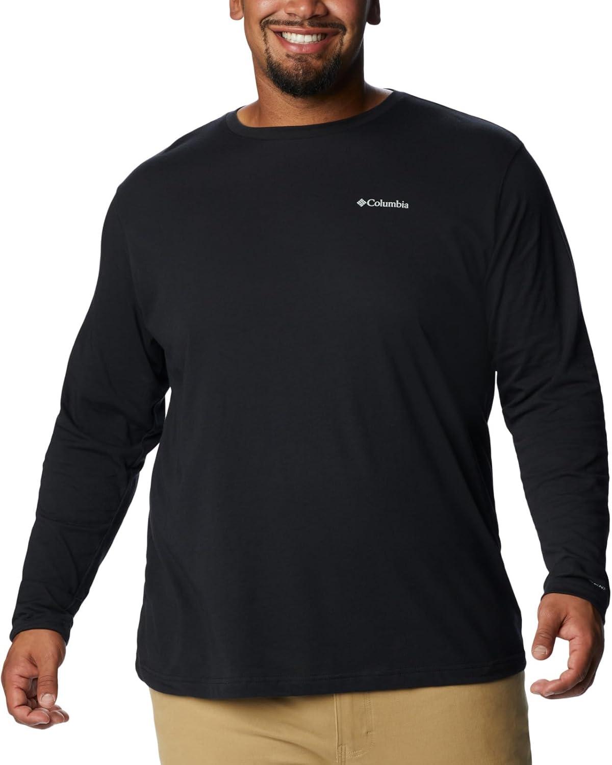 imageColumbia Mens Thistletown Hills Long Sleeve CrewBlack