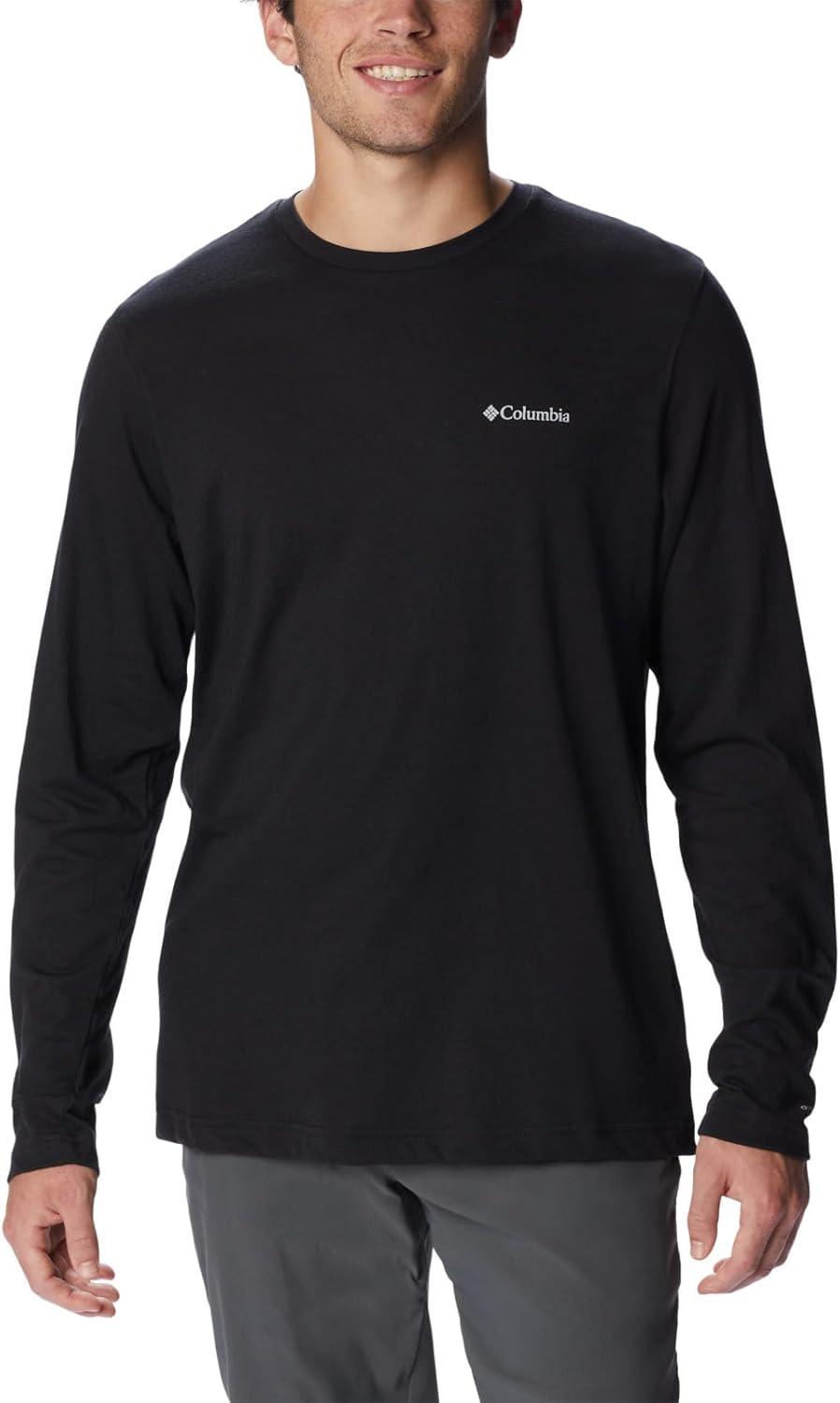 imageColumbia Mens Thistletown Hills Long Sleeve CrewBlack