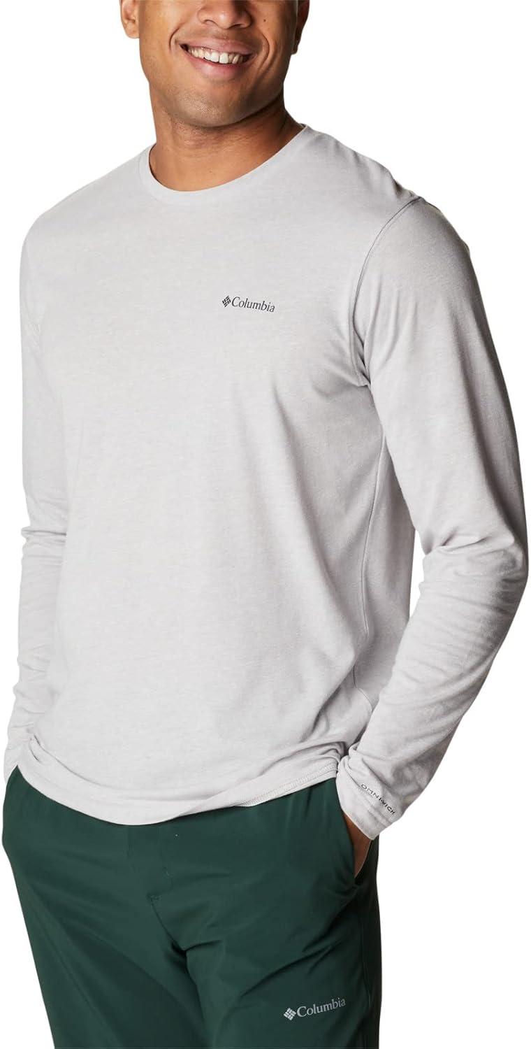 imageColumbia Mens Thistletown Hills Long Sleeve CrewColumbia Grey Heather