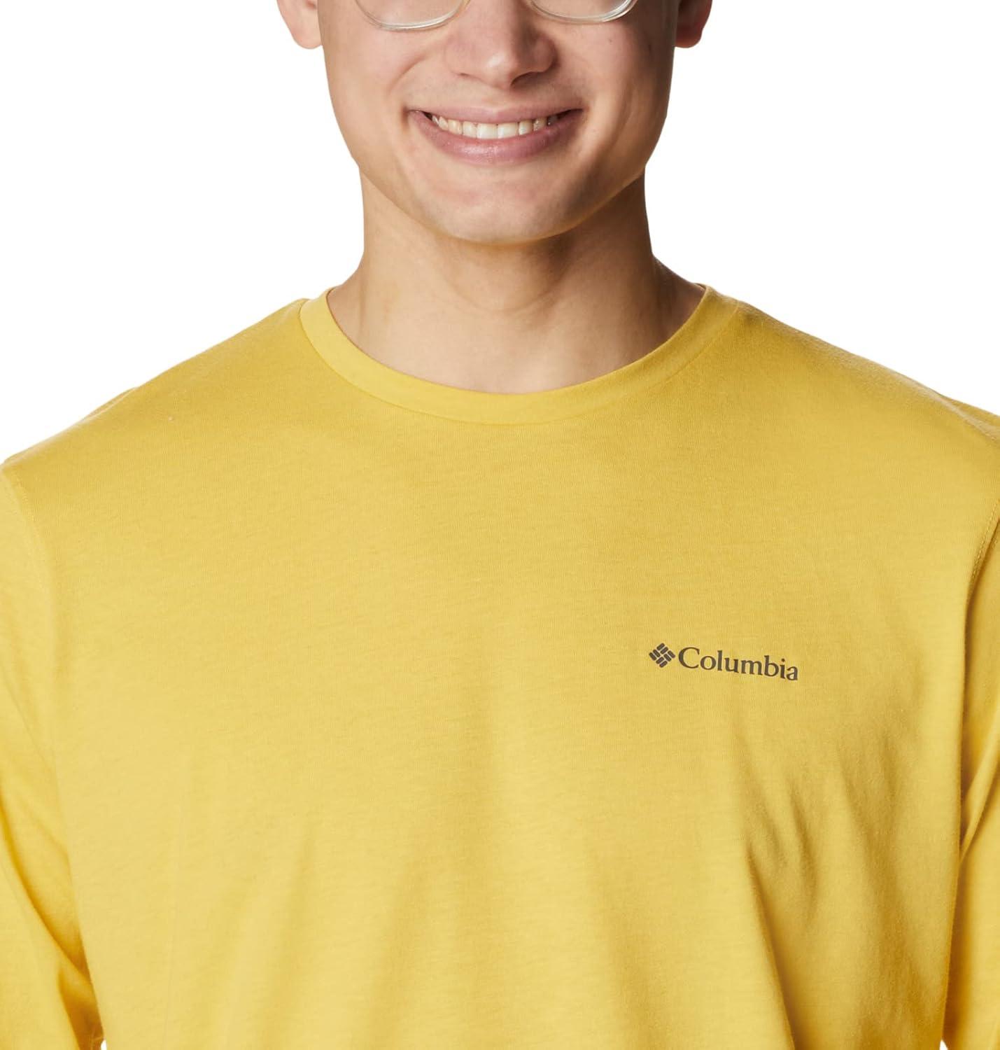 imageColumbia Mens Thistletown Hills Long Sleeve CrewGolden Nugget