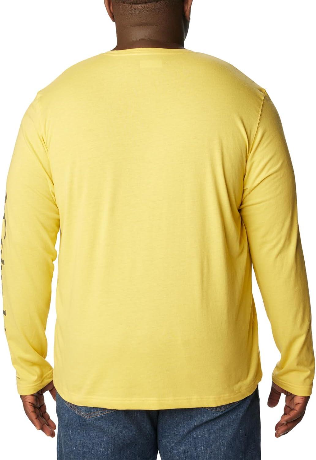 imageColumbia Mens Thistletown Hills Long Sleeve CrewGolden Nugget