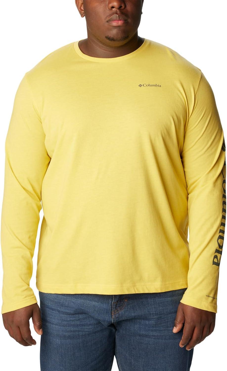 imageColumbia Mens Thistletown Hills Long Sleeve CrewGolden Nugget