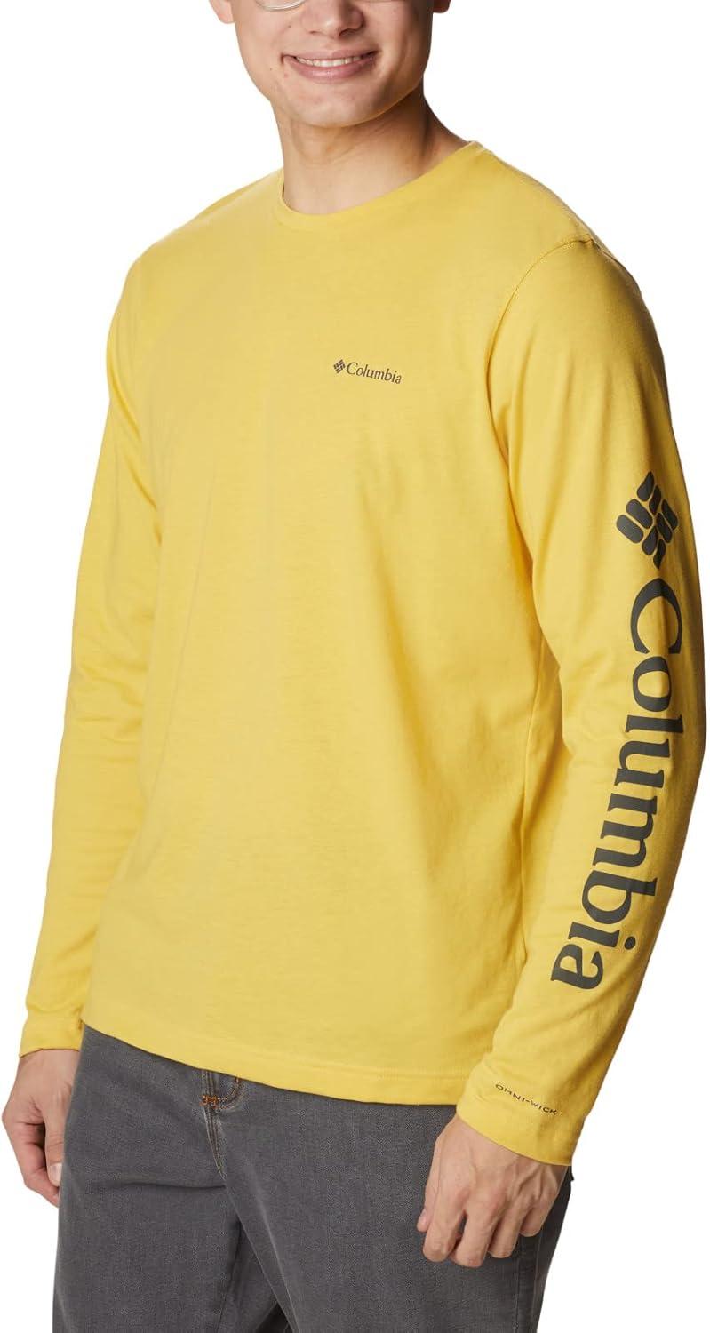 imageColumbia Mens Thistletown Hills Long Sleeve CrewGolden Nugget