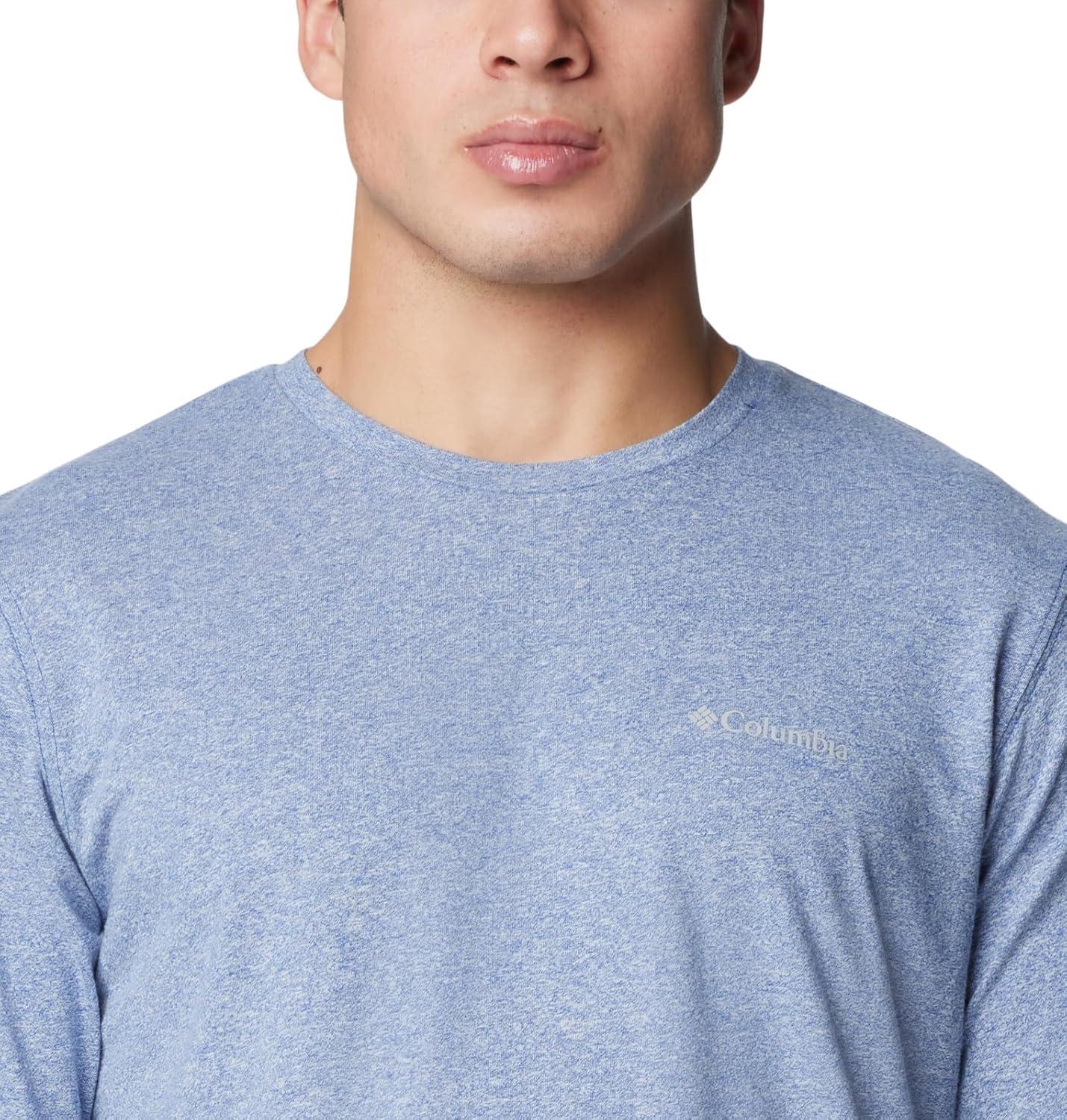 imageColumbia Mens Thistletown Hills Long Sleeve CrewMountain Blue