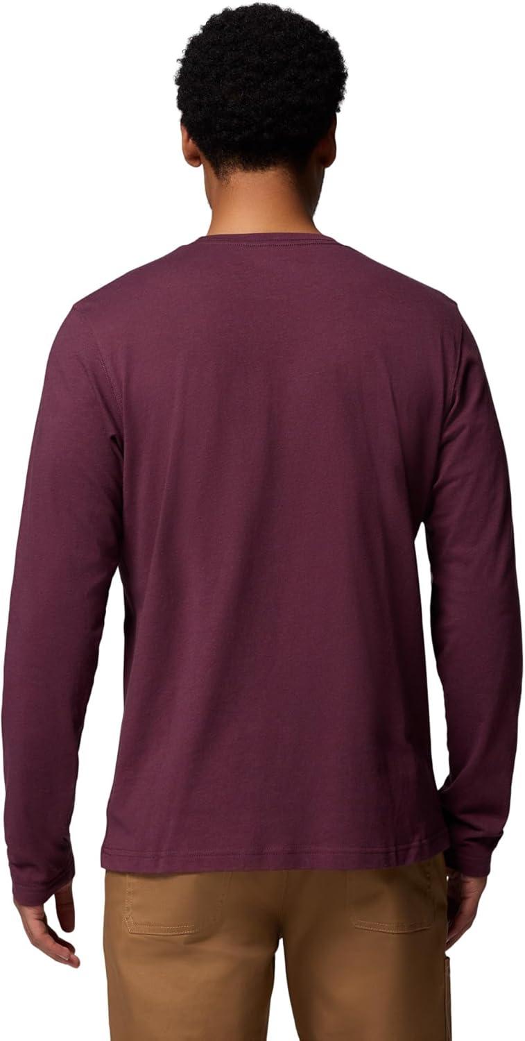 imageColumbia Mens Thistletown Hills Long Sleeve CrewRich Wine Heather