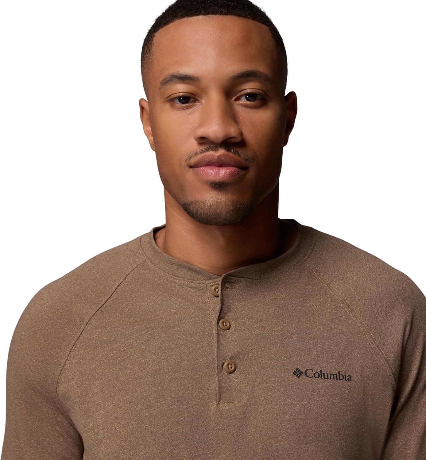 imageColumbia Mens Thistletown Hills Raglan HenleyDelta Heather