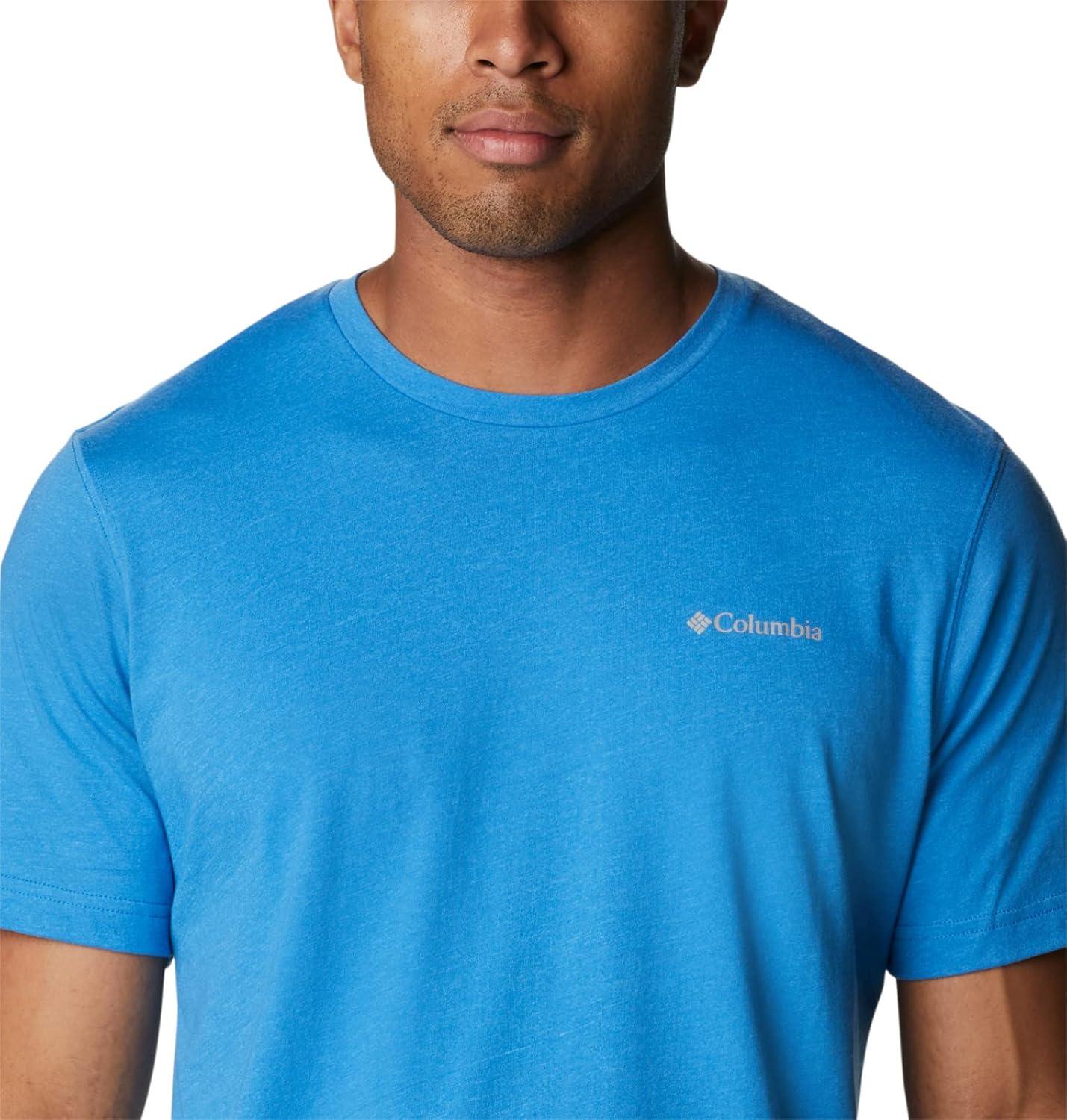 imageColumbia Mens Thistletown Hills Short SleeveBright Indigo Heather