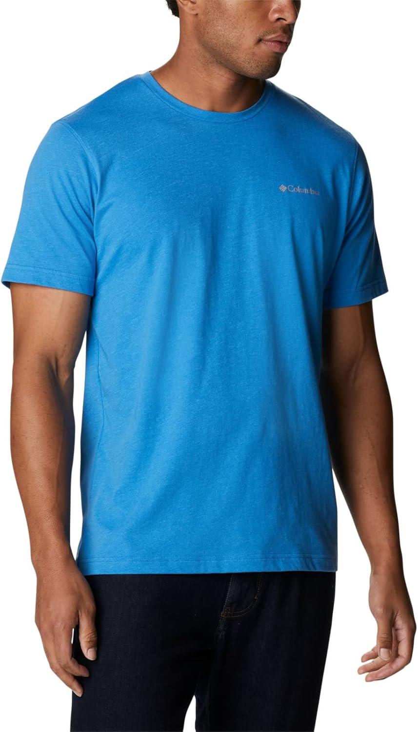 imageColumbia Mens Thistletown Hills Short SleeveBright Indigo Heather