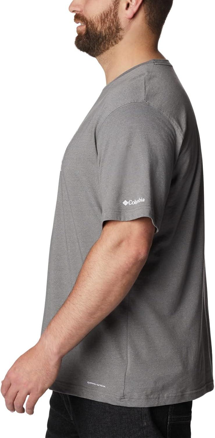 imageColumbia Mens Thistletown Hills Short SleeveCity Grey HeatherHikers Graphic