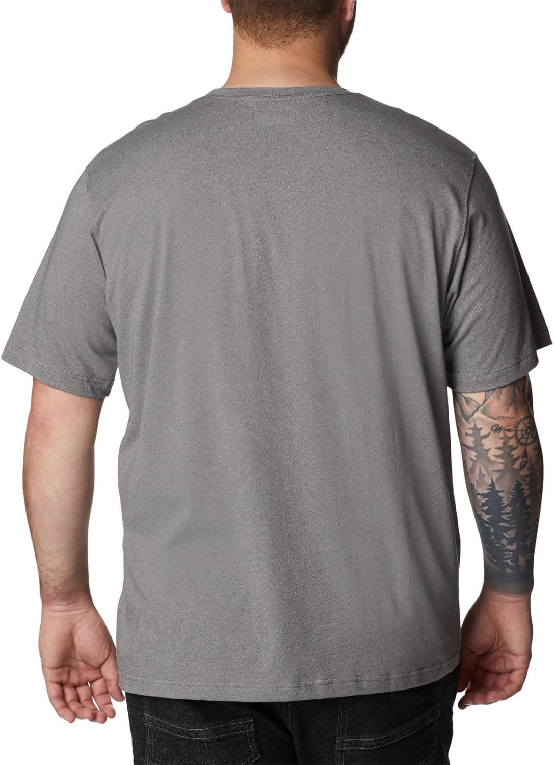 imageColumbia Mens Thistletown Hills Short SleeveCity Grey HeatherHikers Graphic