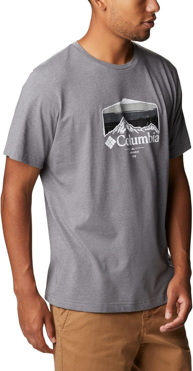 imageColumbia Mens Thistletown Hills Short SleeveCity Grey HeatherHikers Graphic