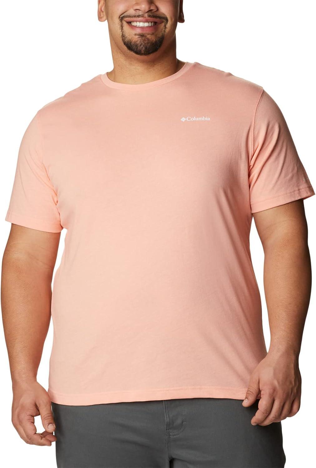 imageColumbia Mens Thistletown Hills Short SleeveCoral Reef Heather