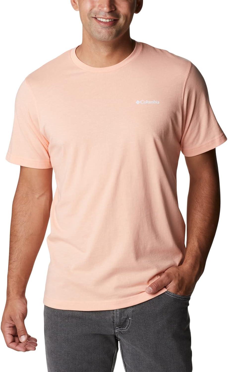 imageColumbia Mens Thistletown Hills Short SleeveCoral Reef Heather