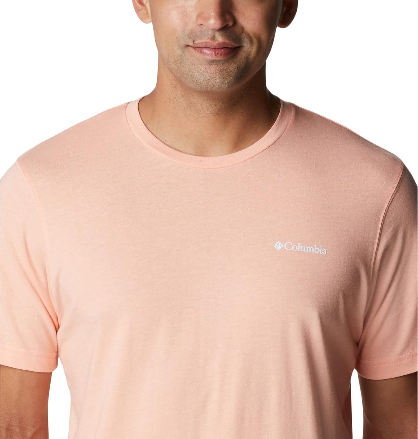 imageColumbia Mens Thistletown Hills Short SleeveCoral Reef Heather