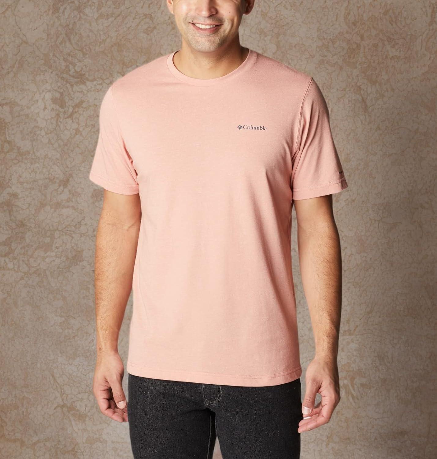 imageColumbia Mens Thistletown Hills Short SleeveDark Coral Heather