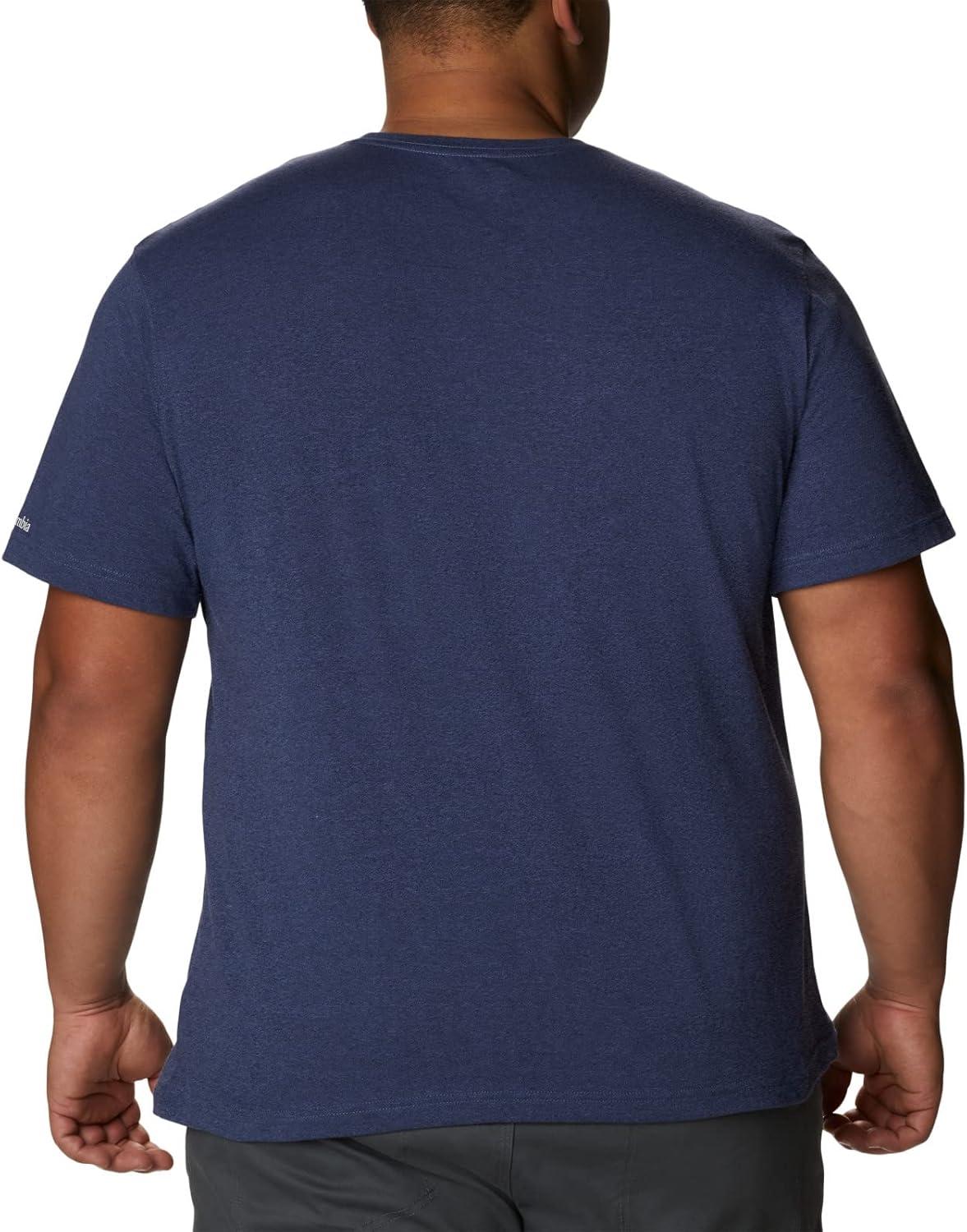imageColumbia Mens Thistletown Hills Short SleeveDark Mountain HeatherHikers Graphic