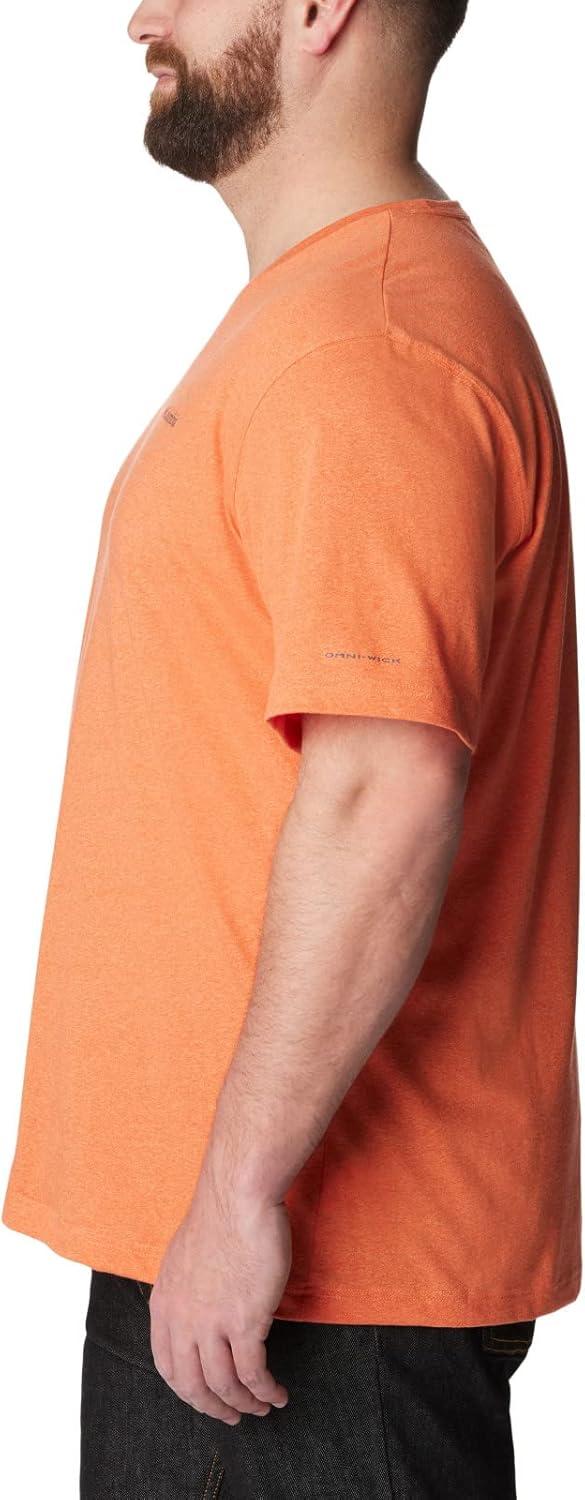 imageColumbia Mens Thistletown Hills Short SleeveDesert Orange Double Dye