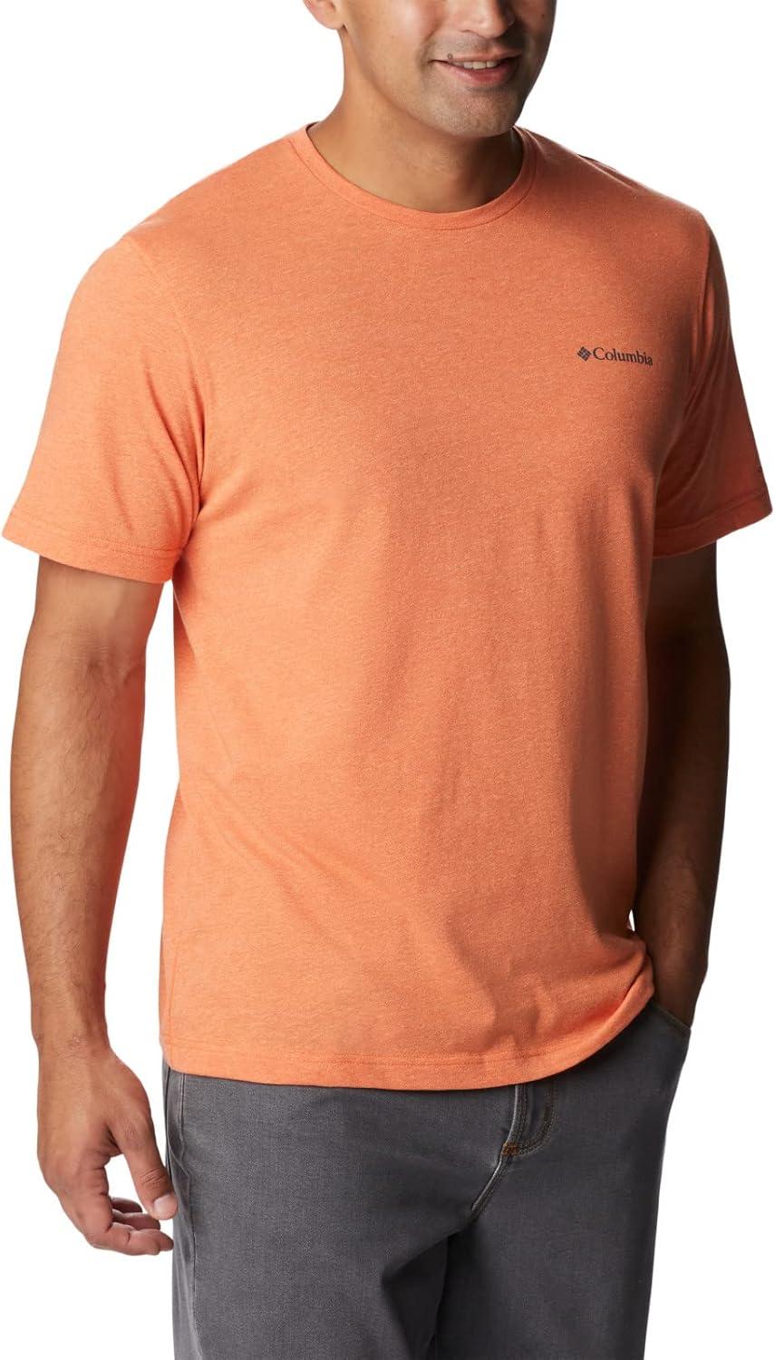 imageColumbia Mens Thistletown Hills Short SleeveDesert Orange Double Dye
