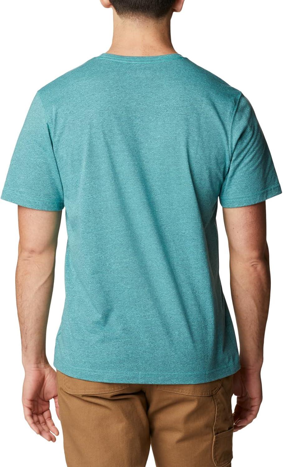 imageColumbia Mens Thistletown Hills Short SleeveElectric TurquoiseCollegiate Navy